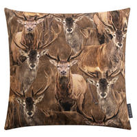 KISSENHÜLLE Buck - Braun, Textil (40/45cm) - Magma Heimtexx