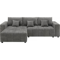 ECKSOFA george Grau - Grau, Textil (181/271cm) - Habitat Garten