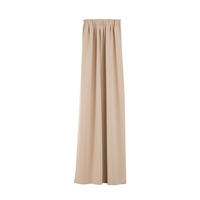 VERDUNKELUNGSVORHANG mit Schlaufenband 140x280 cm sand - Sandfarben, Textil (140/280/1cm) - Dekoria