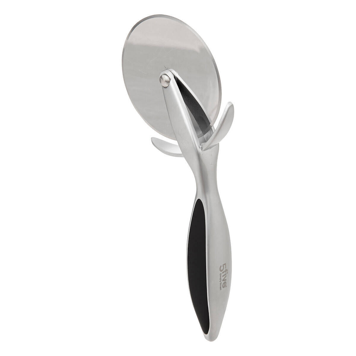 PIZZA-MESSER Zinn 18,5 cm - Silberfarben, Metall (7.5/2/18.5cm)