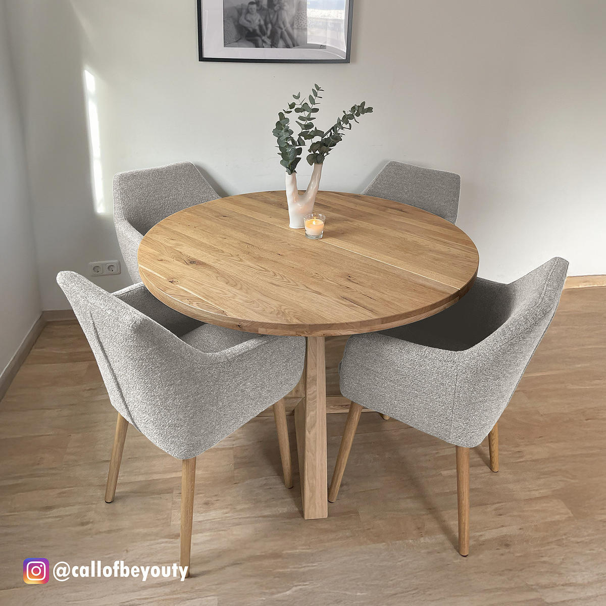 ARMLEHNENSTUHL - Grau, Textil (58/84/58cm) - home24