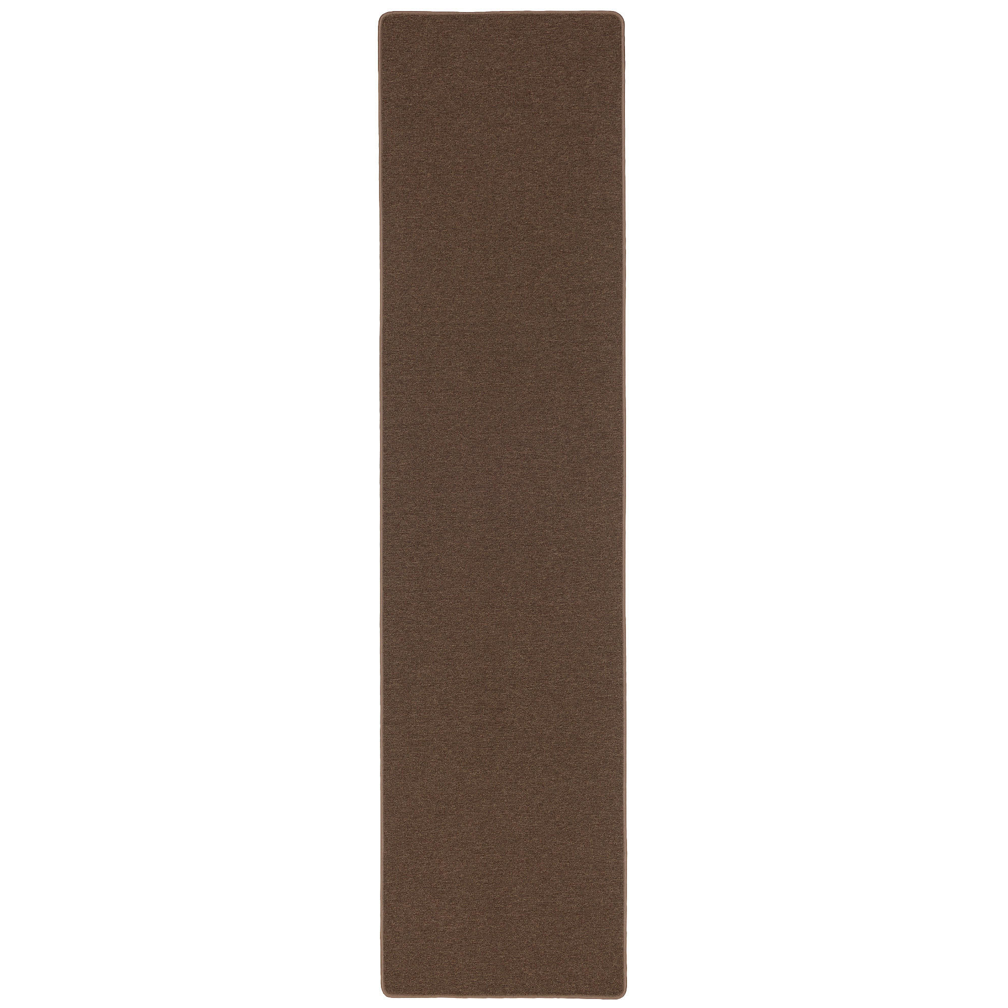 FEINSCHLINGEN VELOUR LÄUFER TEPPICH STRONG - Dunkelbraun, Textil (80/400cm) - Snapstyle