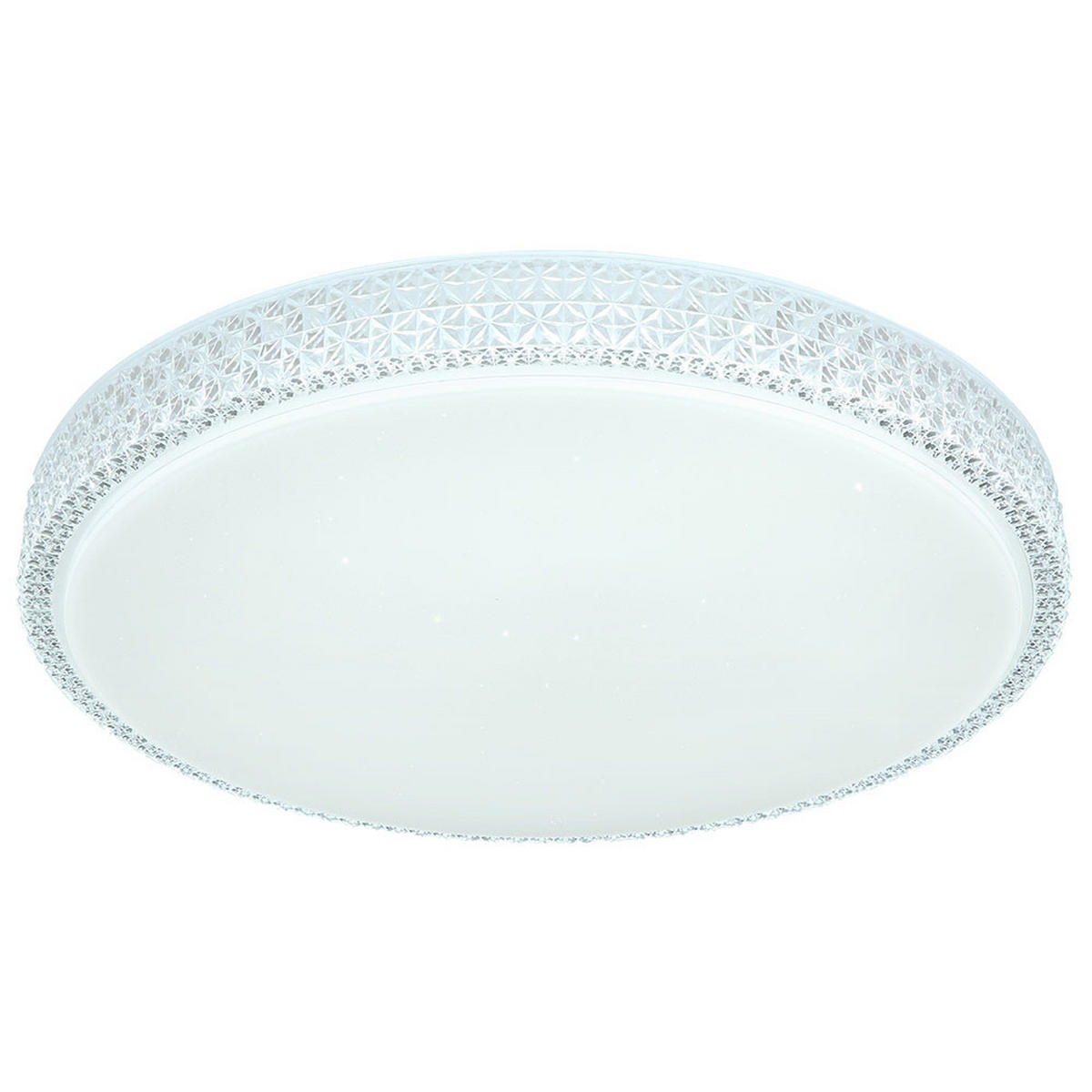 LED DECKENLEUCHTE Metall Acryl Weiß - Weiß, Metall (60/60/11cm) - Globo Lighting