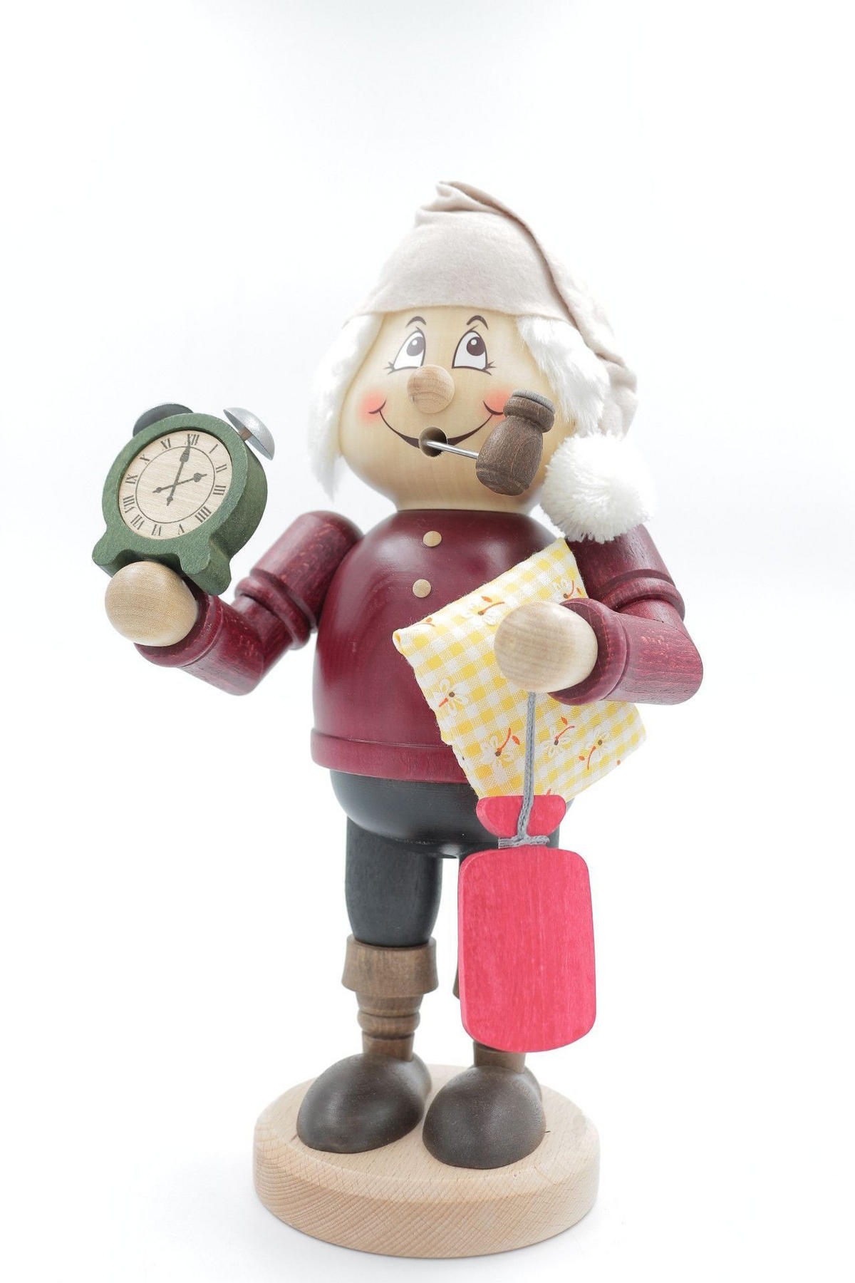 RAUCHFIGUR Wichtel Schlafmütze 32 cm - Multicolor, Holz (15/31/0.1cm)