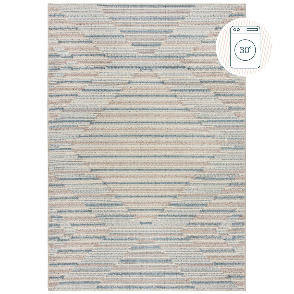 TEPPICH RIDGE 78/150 cm - Beige, Textil (150/78cm) - KADIMA DESIGN