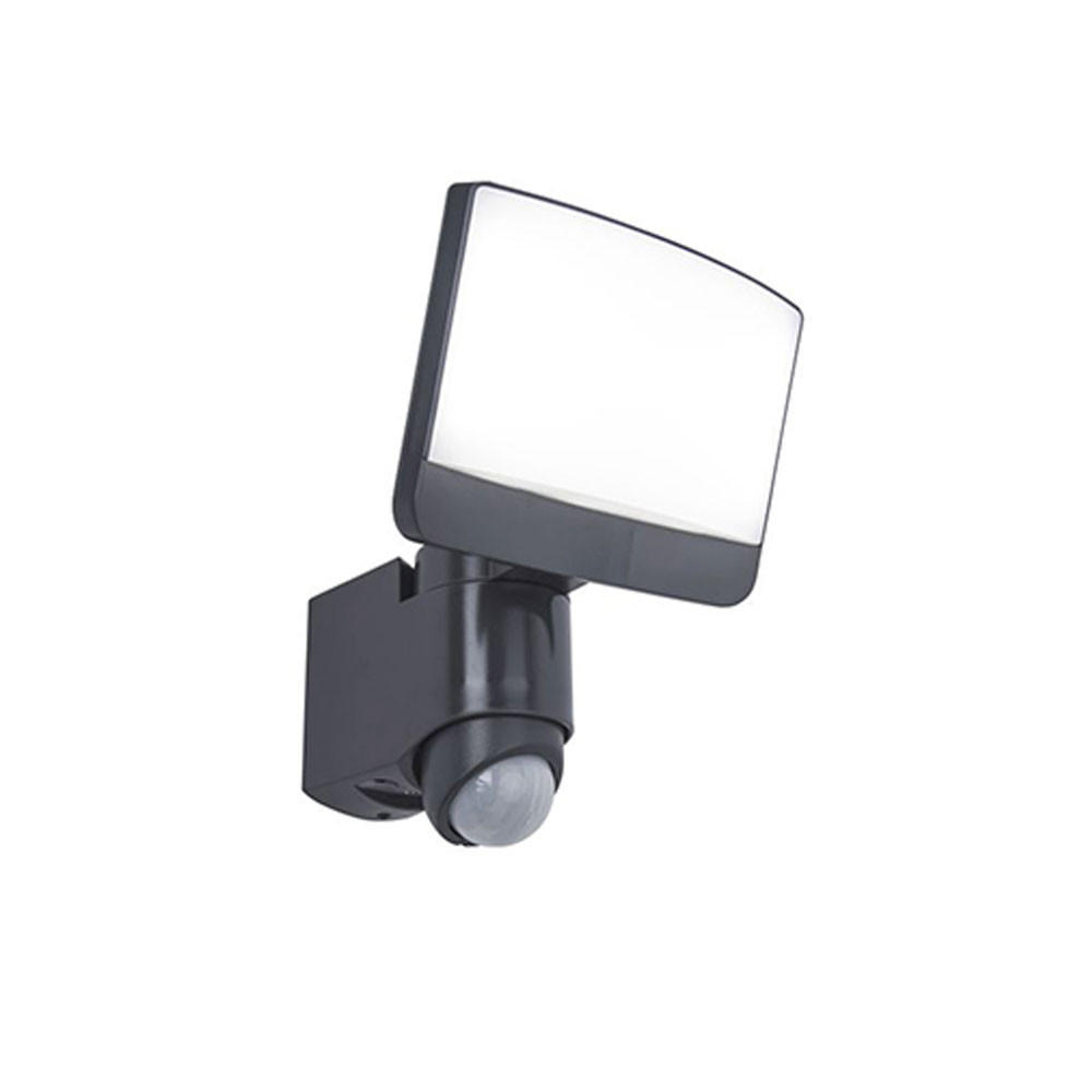 XXXLutz Led-Aussenwandleuchte Grau 18x24.5x20 cm
