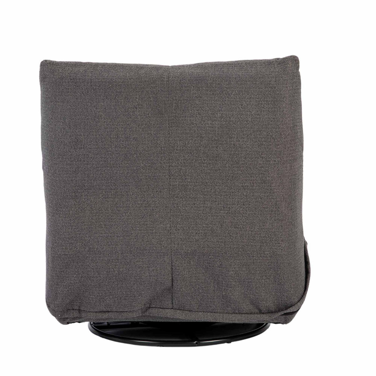 SESSEL Lazy Grau 103/82/96 cm - Dunkelgrau, Textil (82/96/103cm) - Starfurn