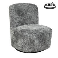 DREHSESSEL Joya für den Wohnbereich, Dunkelgrau - Dunkelgrau, Textil (69/75/66cm) - Weber Industries