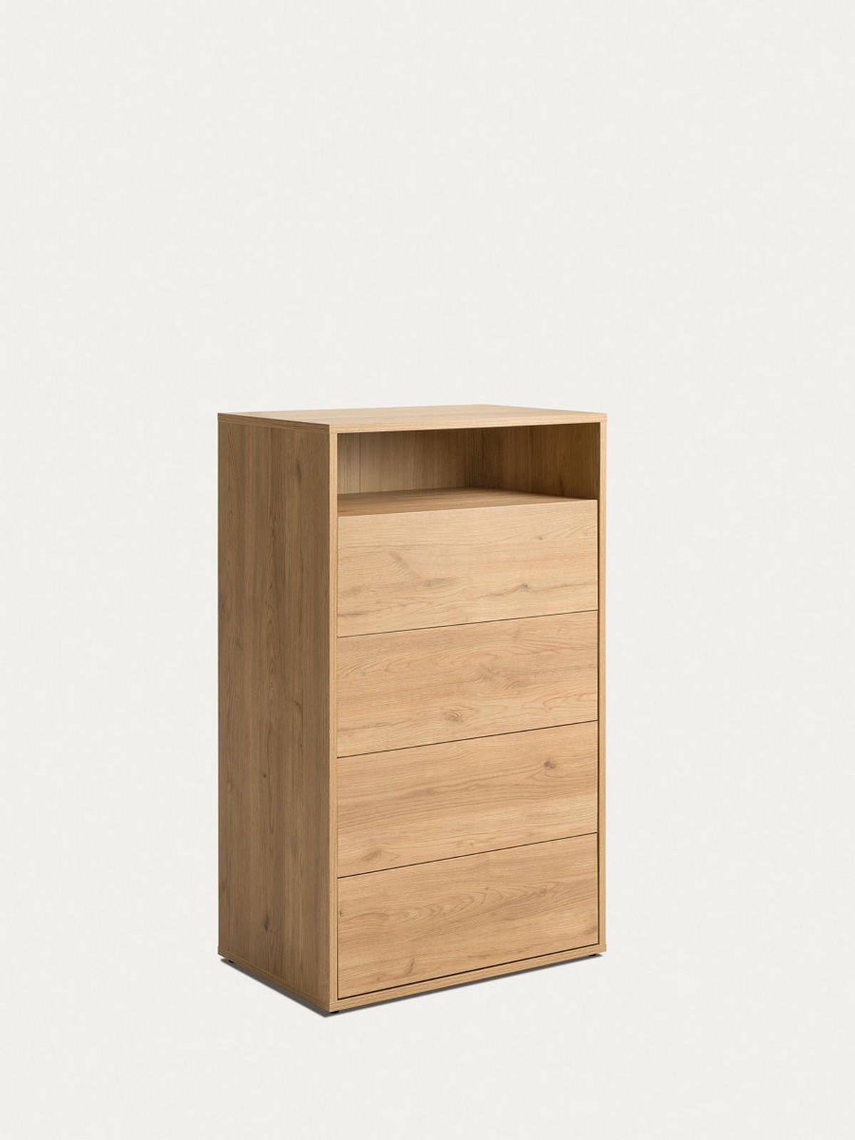 KOMMODE Hegas Natur 63.5 cm x 105.3 cm - Braun, Holzwerkstoff (63/105/40cm) - Kenay Home