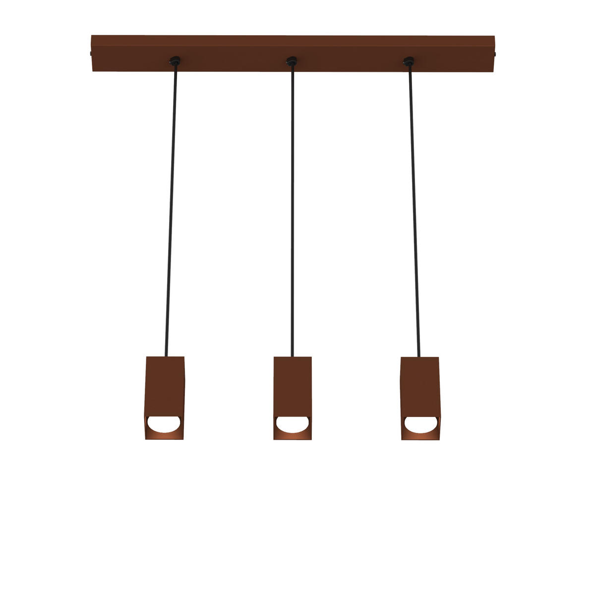 HÄNGELEUCHTE - Dunkelbraun, Metall (6/50/6cm) - Lumicom