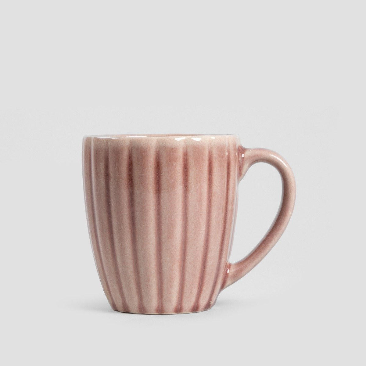 BECHER Melida rosa 0,3 l 6er-Set - Rosa, Keramik (0.3L) - Homla