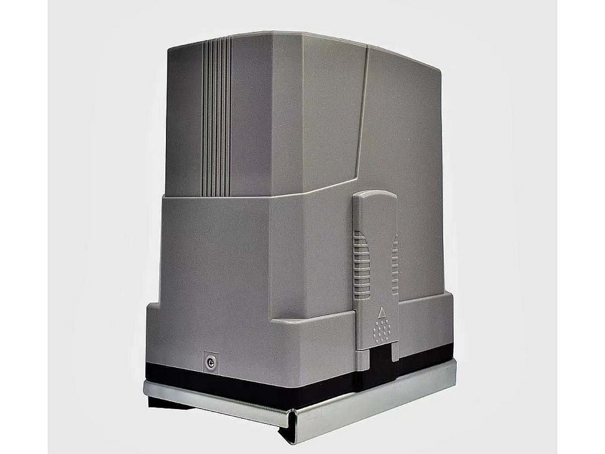 SCHIEBETOR - 390cm x 4.6cm - PVC - anthrazitgrau - GREGOR - Anthrazit, Kunststoff (390/178cm) - Vente-Unique