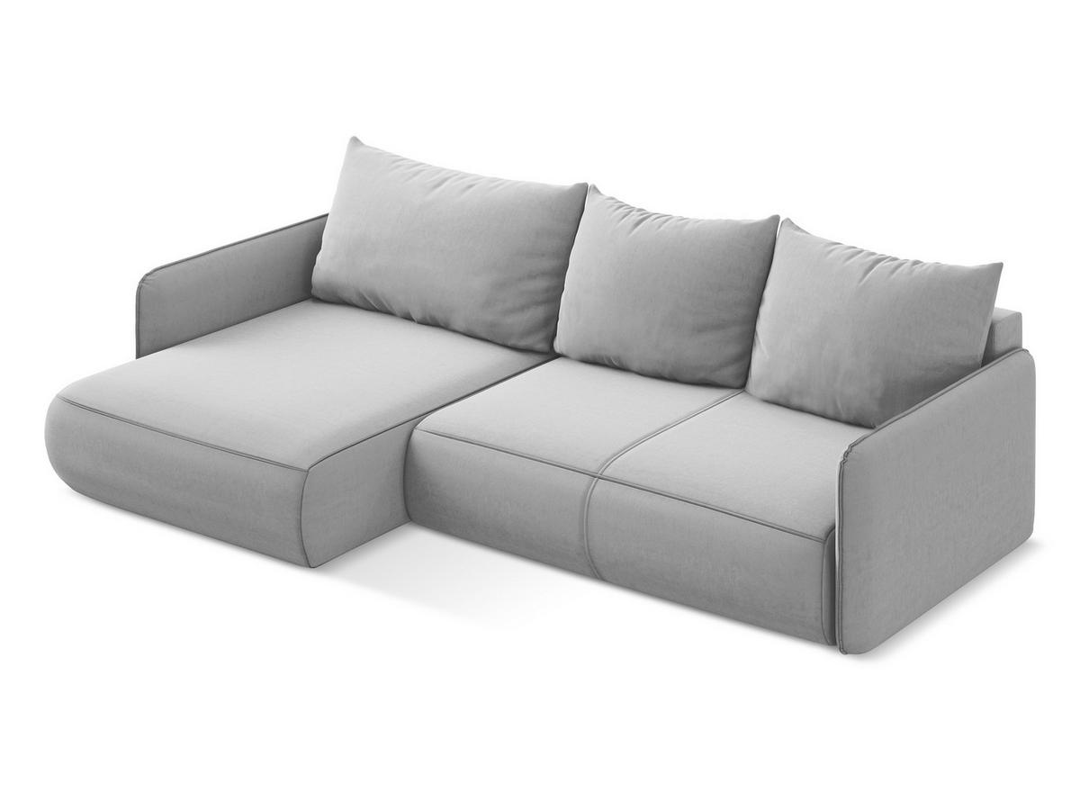 POUF Chenille Stoff Beige - Beige/Schwarz, Textil/Metall (65/44/65cm) - Makamii