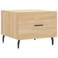 COUCHTISCH Sonoma-Eiche 50x50x40 cm Holzwerkstoff - Braun, Holzwerkstoff (50/50/40cm) - furnicato