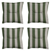 SITZKISSEN Amora - Grün - 50/50/7 cm - 4er-Set - Grün, Textil (50/7/50cm) - Madison