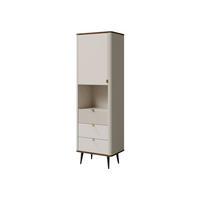 REGAL Marly 3S1D RE04 - Kaschmir/Goldfarben, Holzwerkstoff/Metall (60/191/40cm) - MIRJAN24