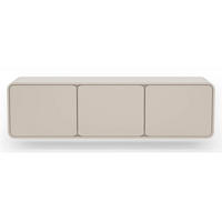 TV-LOWBOARD hängend Lummo 3-türig, Kaschmir, 156 cm - Kaschmir, Holzwerkstoff/Metall (156/42/39cm) - Selsey