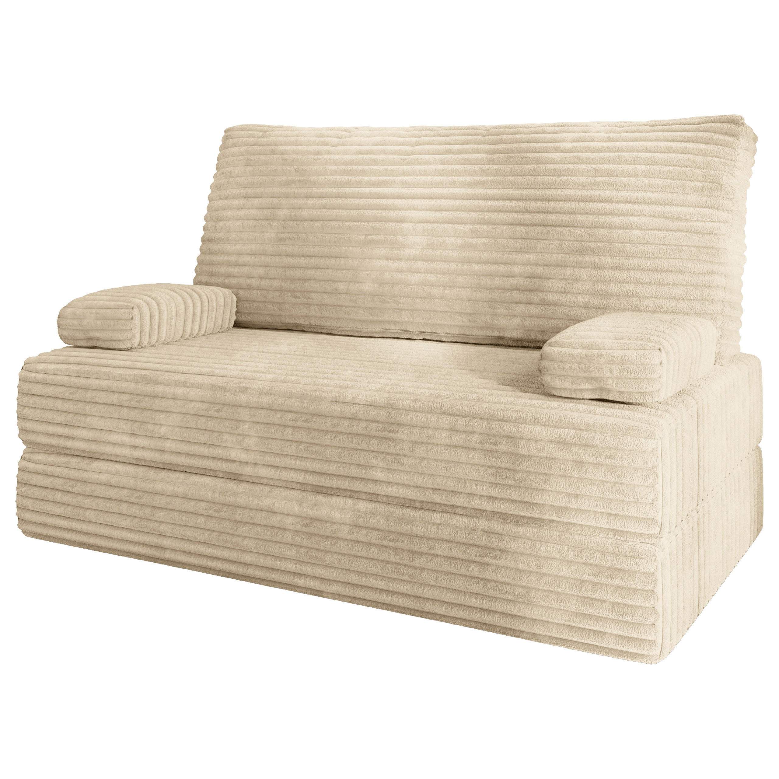 Masseno Bettsofa Creme 140x86x60 cm