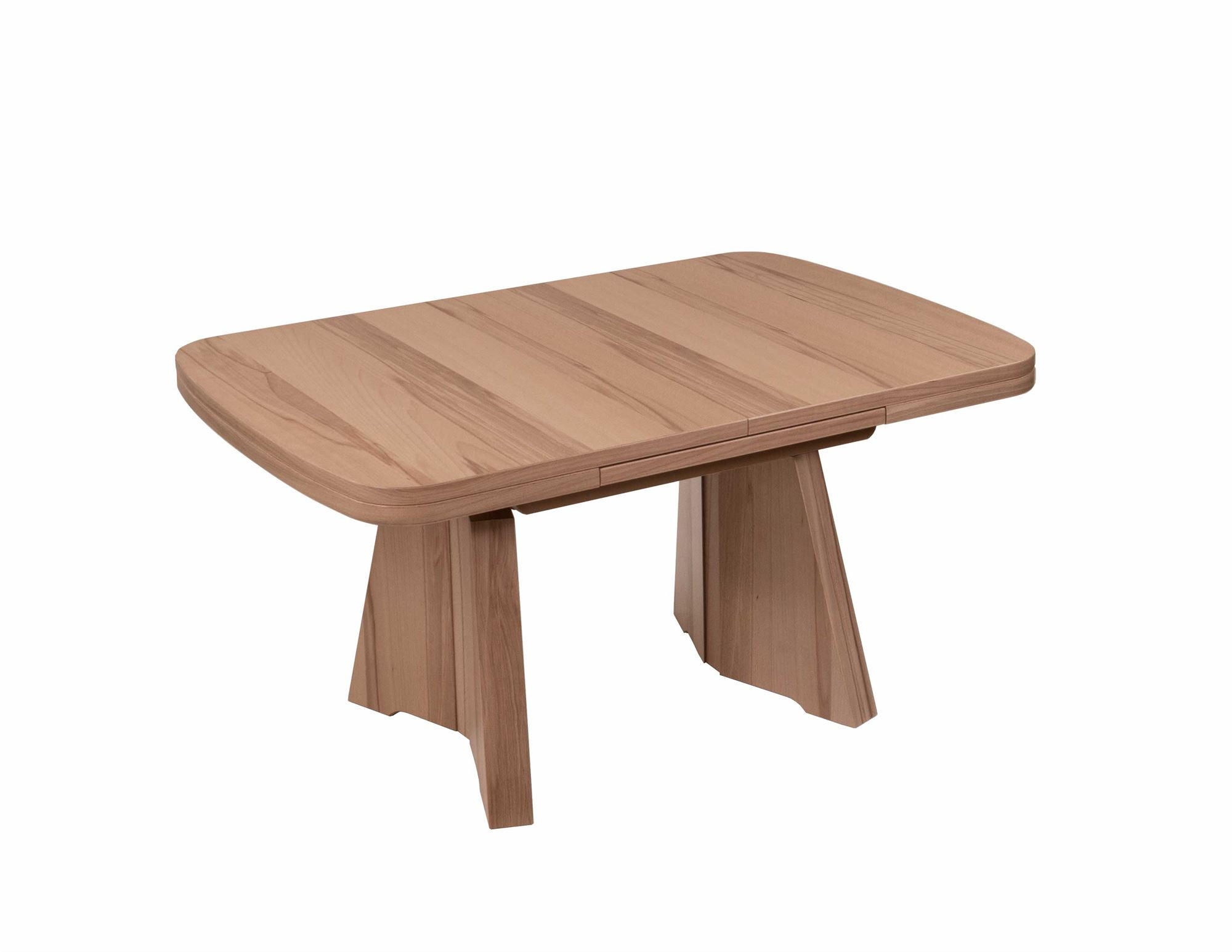 COUCHTISCH höhenverstellbar und ausziehbar Clair 125x54x75 Kernbuche - Kernbuche, Holz (125/75/75cm) - 58aufmkessel