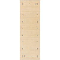 WOLLTEPPICH-LÄUFER Jamal Cream 80x250 cm - Creme, Textil (80/250cm) - benuta Nest