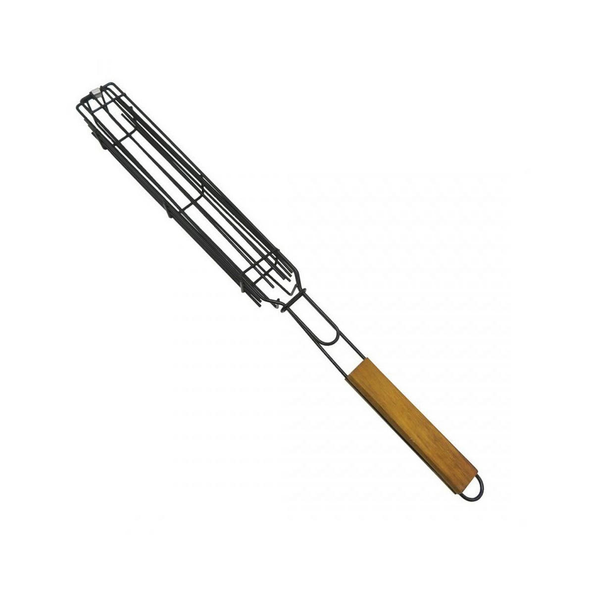 GRILLBESTECK Schwarz 42252 - Schwarz, Metall (4.5/49cm) - Elitehoff