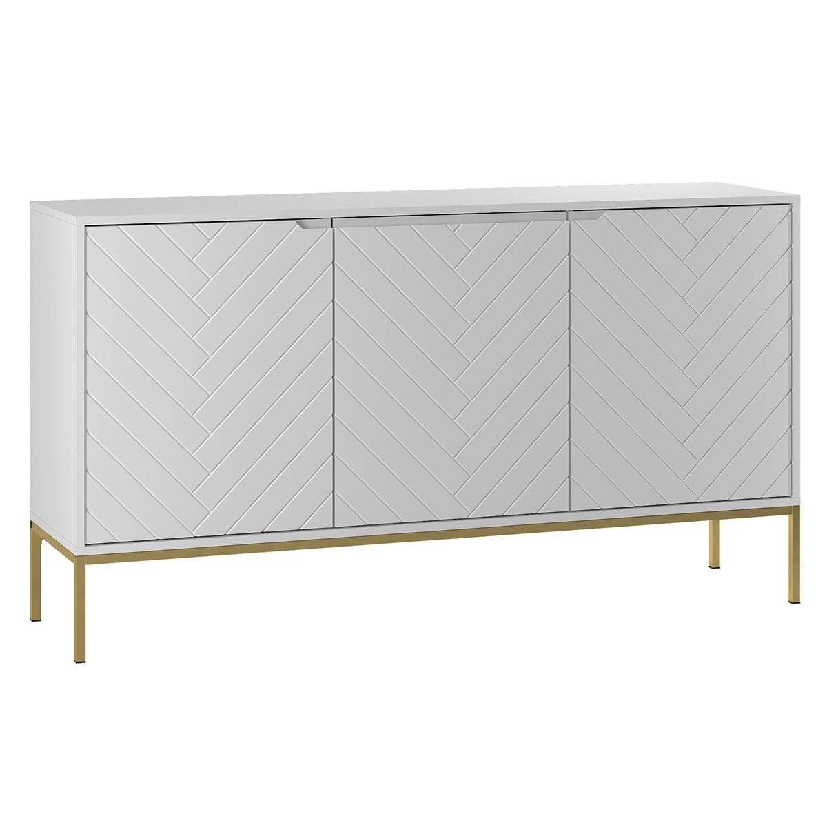 SIDEBOARD Daria Weiß - Weiß, Holzwerkstoff (151/103/39cm) - Petits-meubles