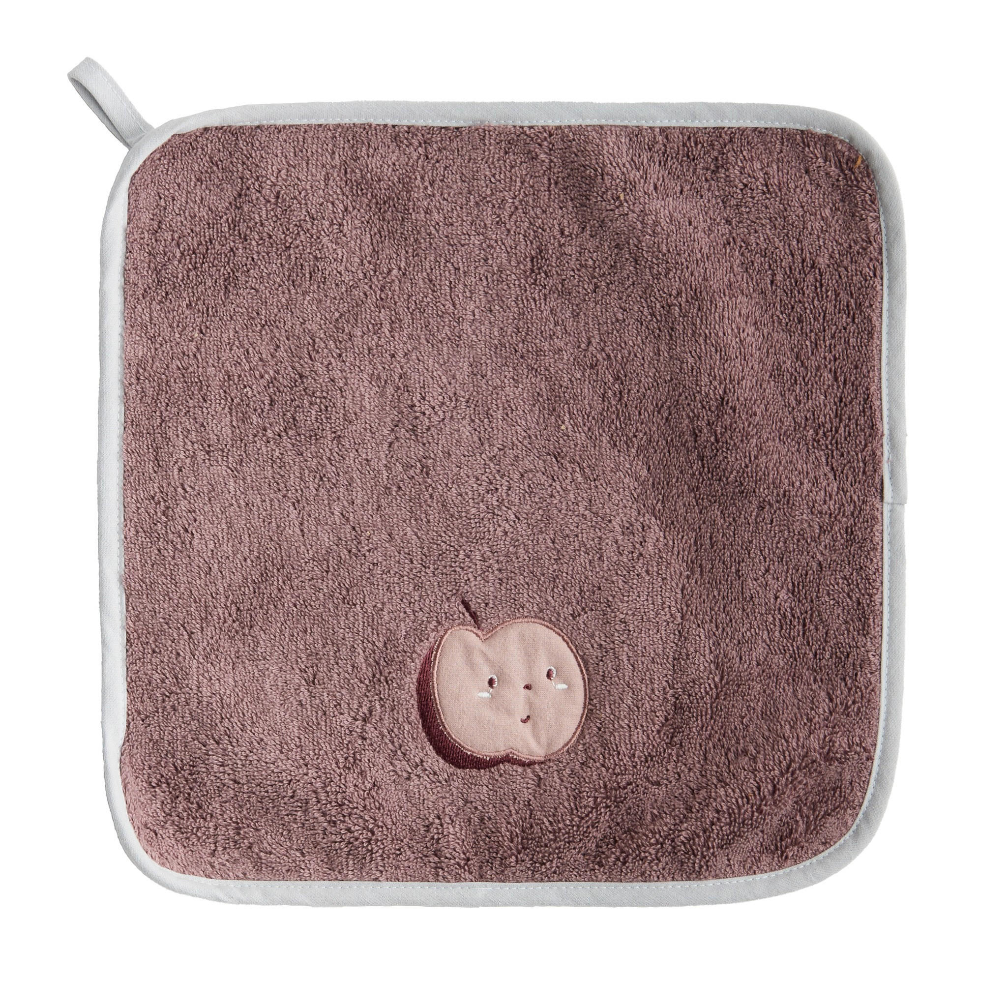 BADETUCH Harvest - Dunkelrosa, Textil (30/30cm) - home&you