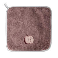BADETUCH Harvest - Dunkelrosa, Textil (30/30cm) - home&you