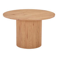 ESSTISCH, Boavista, Natur, MDF, 120 x 120 x 75 cm - Naturfarben, Holzwerkstoff (120/120/75cm) - ebuy24