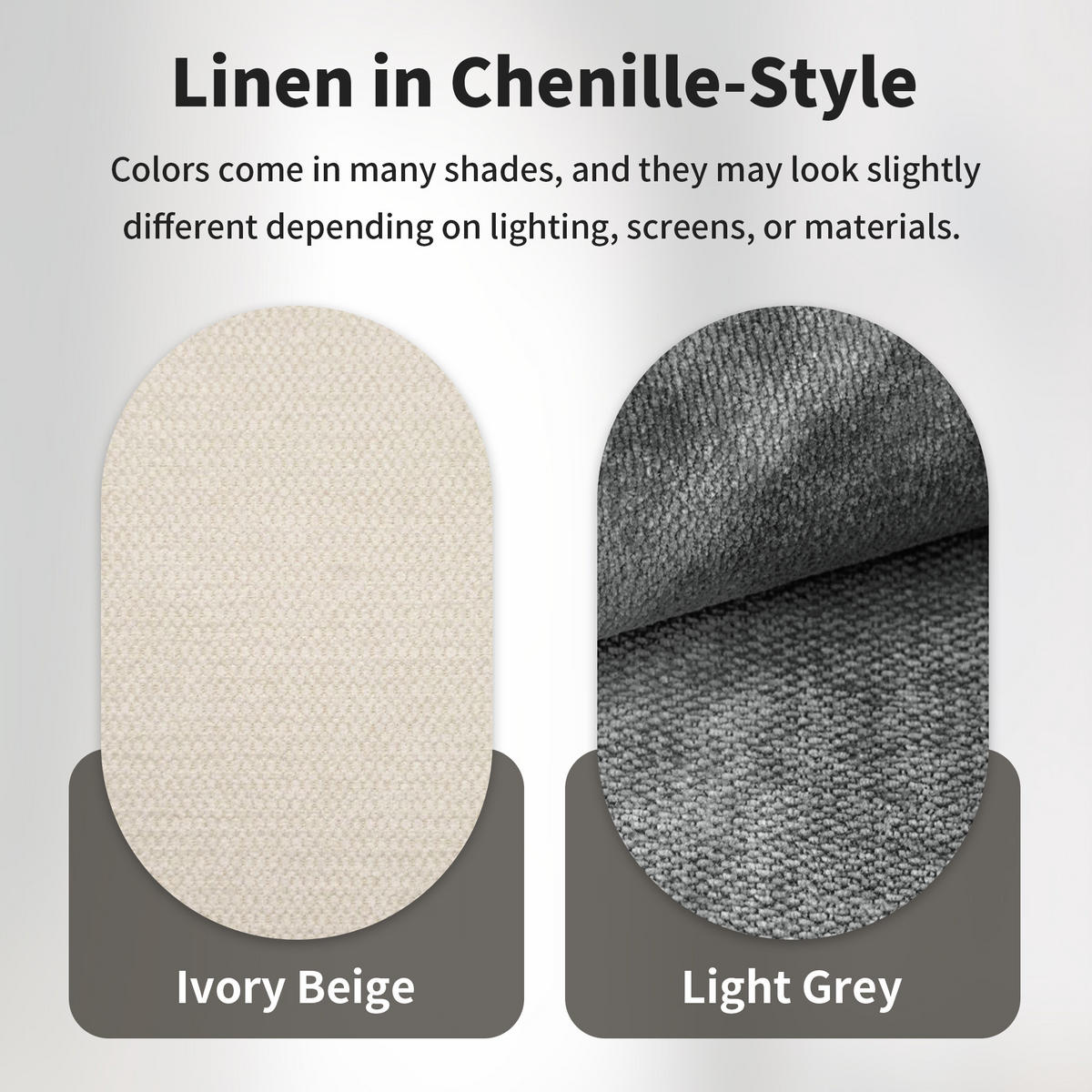 POLSTERBETT 140x200 Beige Leinen LED USB Stauraum - Beige, Naturmaterialen (140/200cm) - FLIEKS