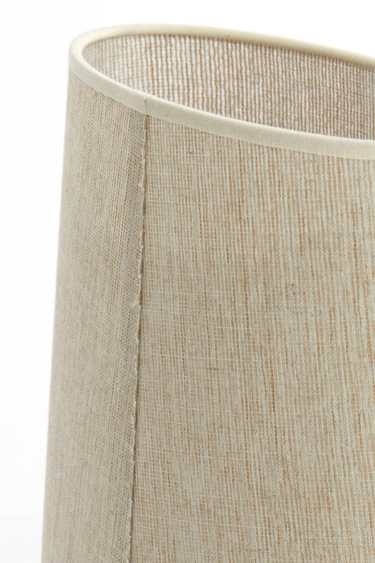 LAMPENSCHIRM Breska Weiß 40/35/39 cm - Weiß, Textil (40/35/39cm) - Light & Living