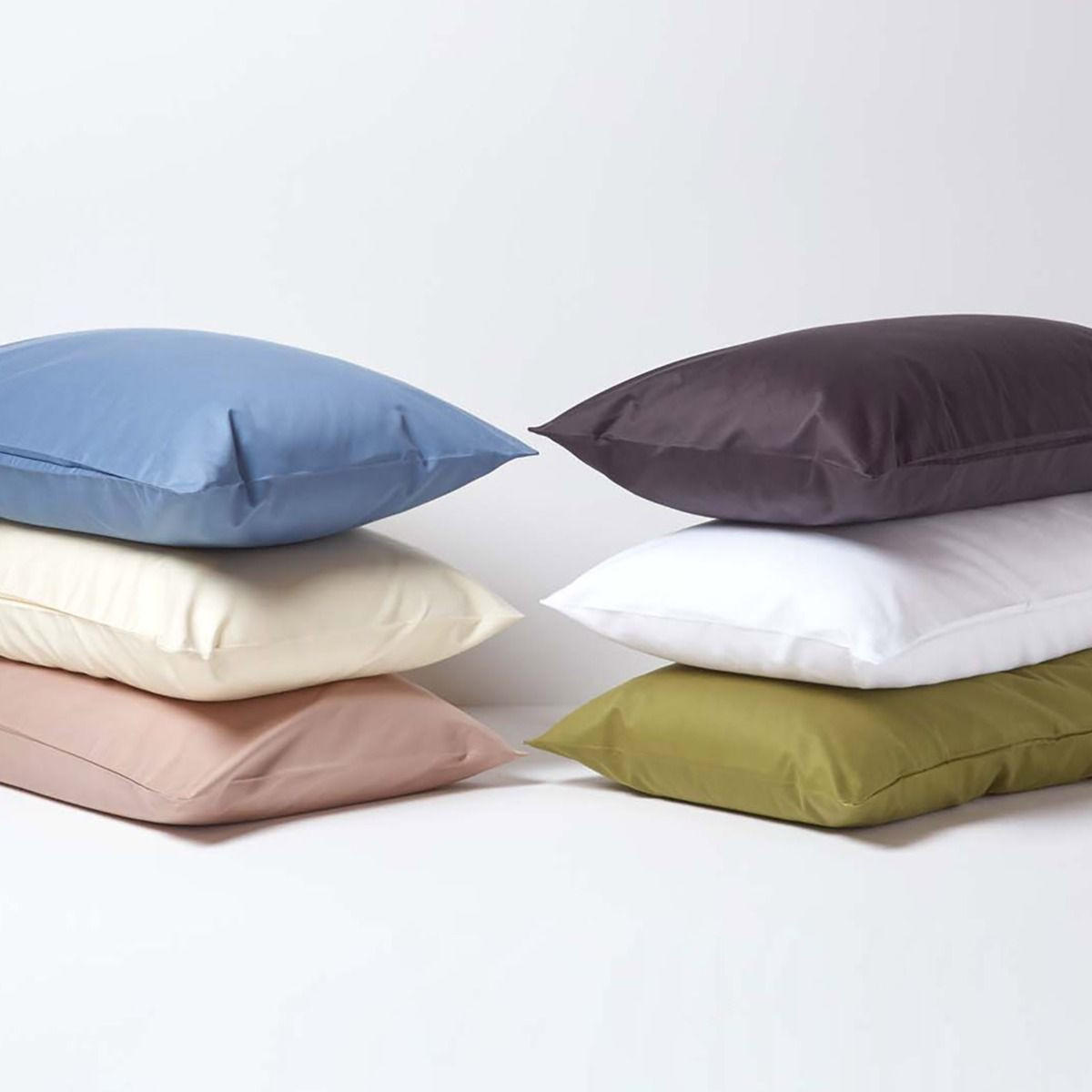 BETTWÄSCHE Premium, Ägyptische Baumwolle, Fadendichte 1000 - Anthrazit, Textil (150/200cm) - Homescapes