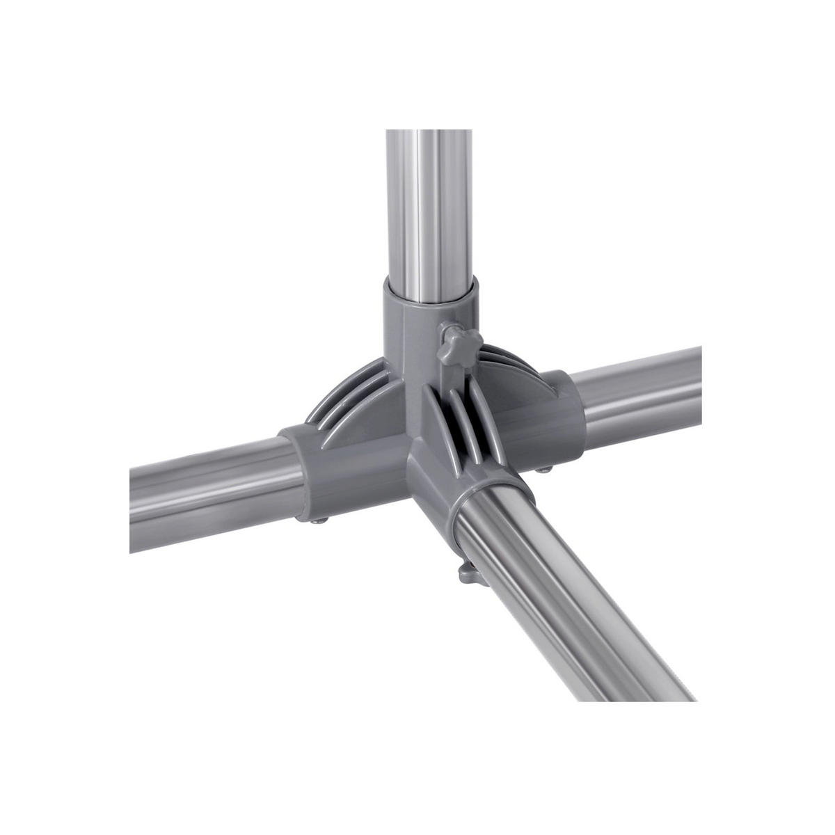 KLEIDERSTÄNDER - Silberfarben, Metall (49/198/165cm) - Hansiro