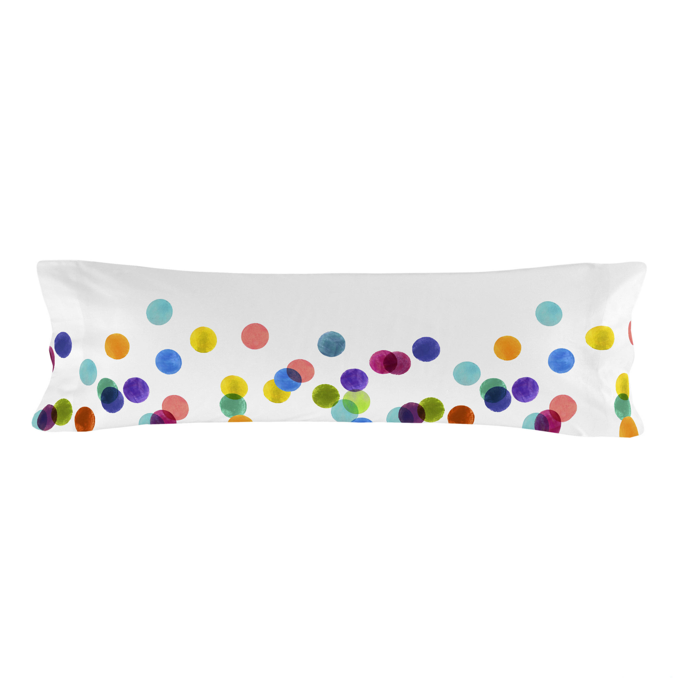Happy Friday Kissenbezug Mehrfarbig 45x125 cm