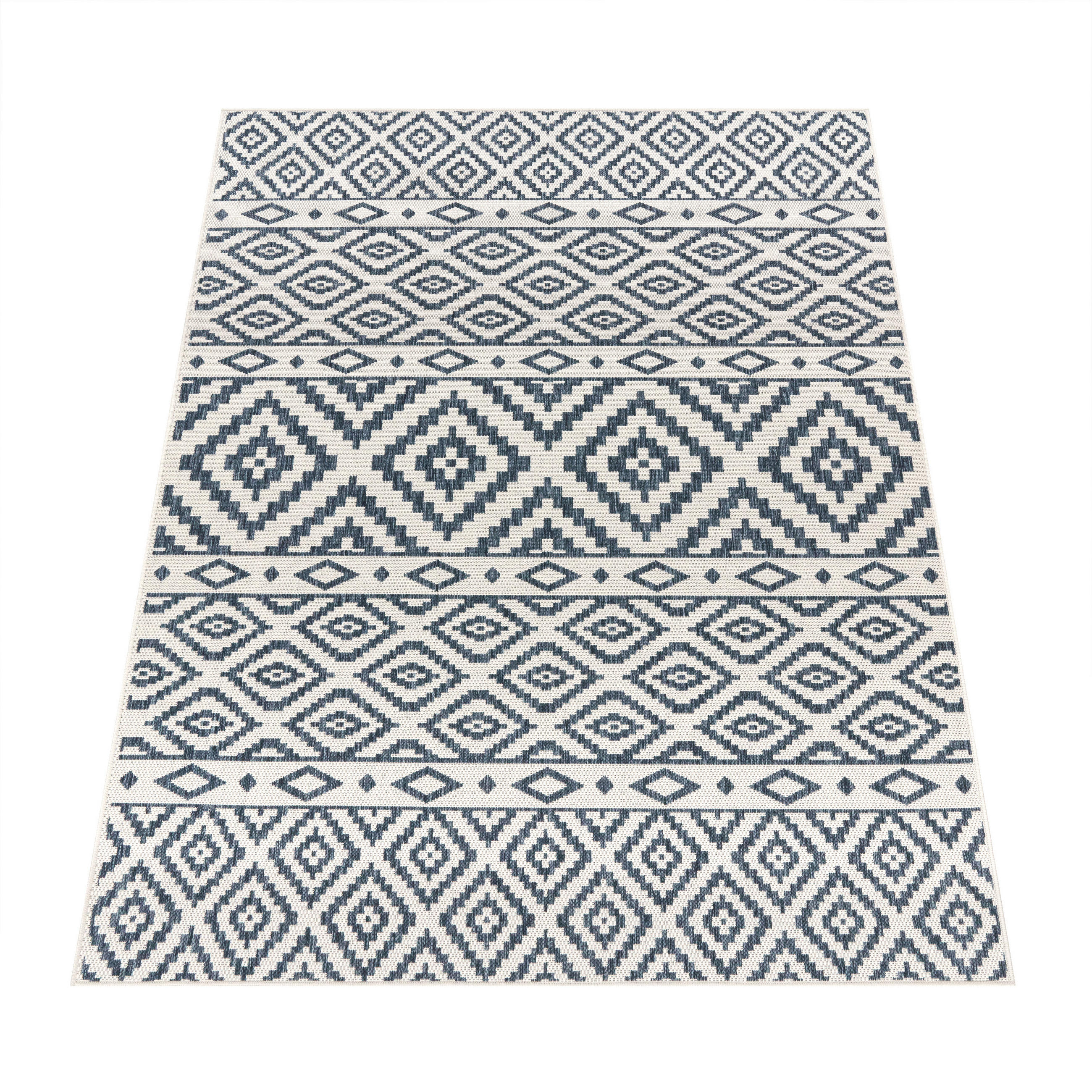 OUTDOORTEPPICH 160/220 cm Coco 201 - Blau, Textil (160/220cm) - Paco Home