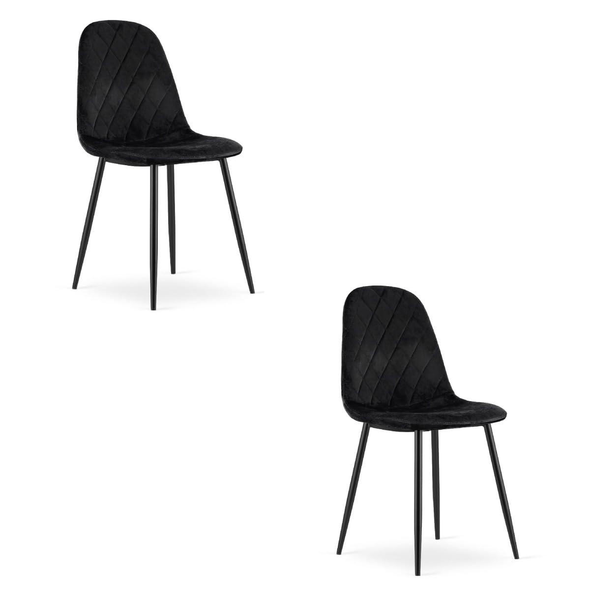 Best For Home Esszimmerstuhl Schwarz 51x86x56 cm