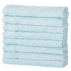 GÄSTETÜCHER 30x50 cm 450g/m2 im 8er Set, Gästetuch Aqua - Pastellblau, Textil (35/50cm) - Carpe Sonno