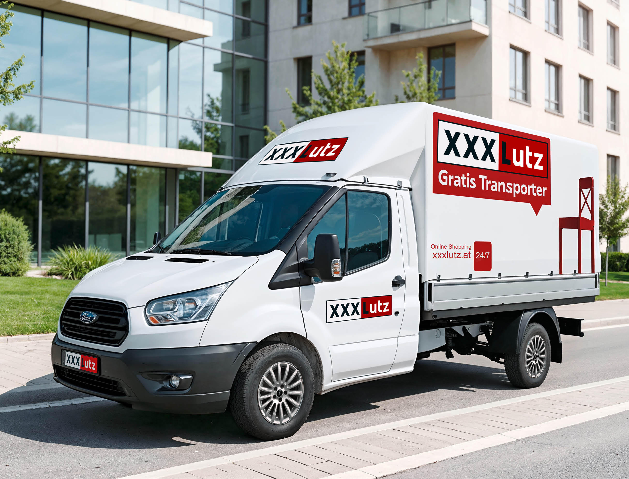 Einfach und flexibel einen XXXLutz Leihtransporter reservieren