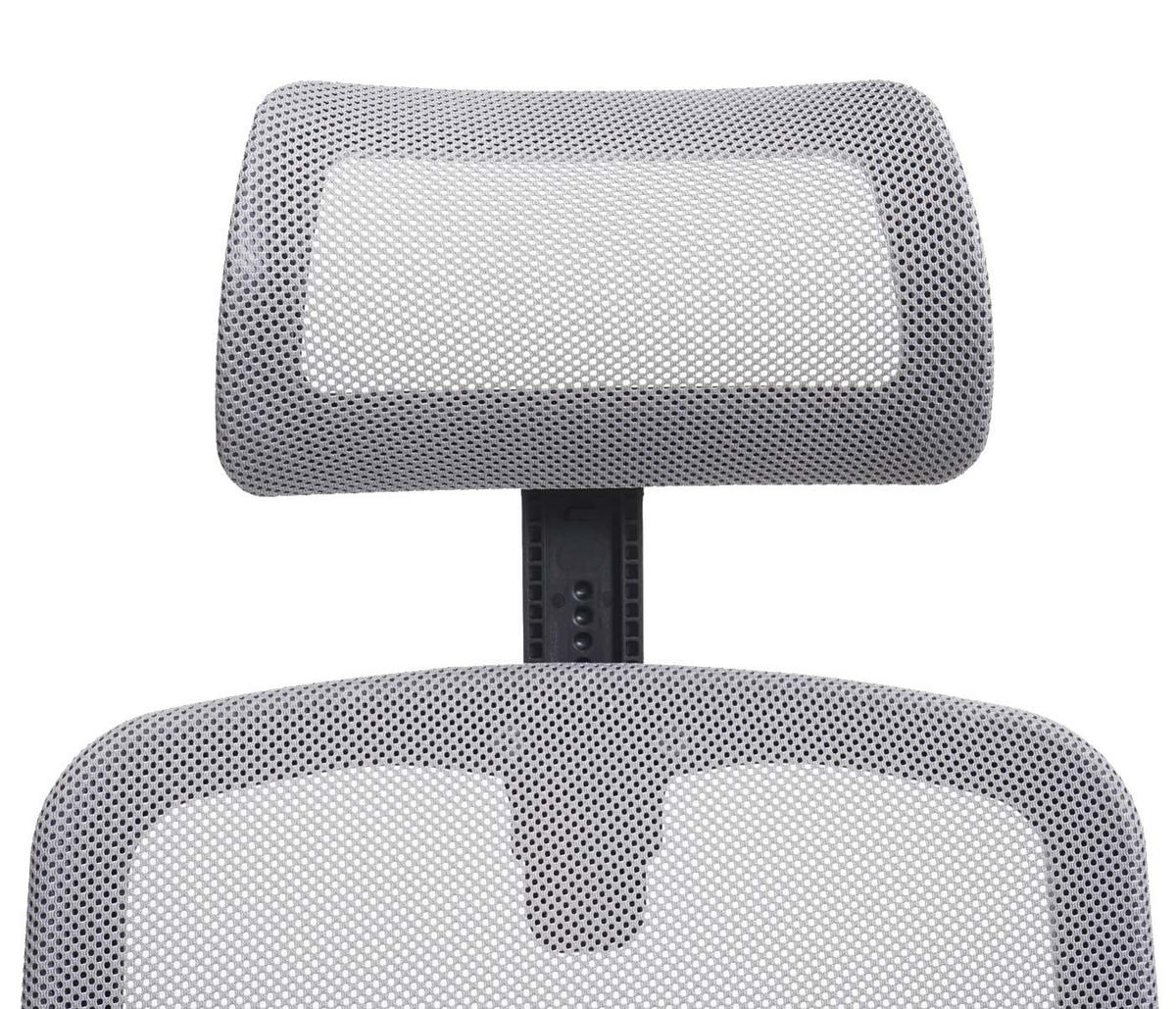 DREHSTUHL HxBxT 127x66x93cm Sitzhöhe 45cm ergonomisch verstellbare Lordosenstütze und Armlehne Grau - Grau, Kunststoff (66/127/93cm) - PROREGAL