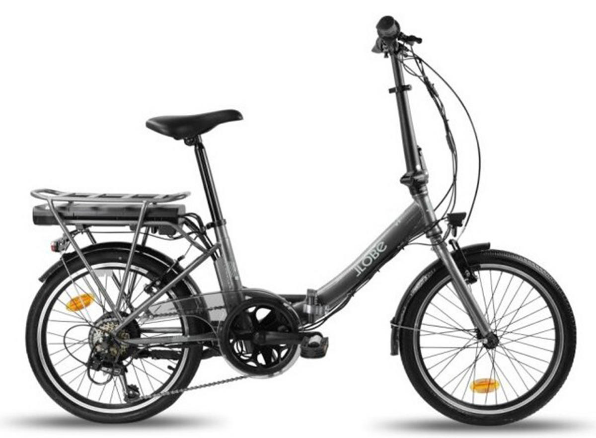 FALT E-BIKE 20" AGILE - Anthrazit, Metall (105cm) - LLOBE