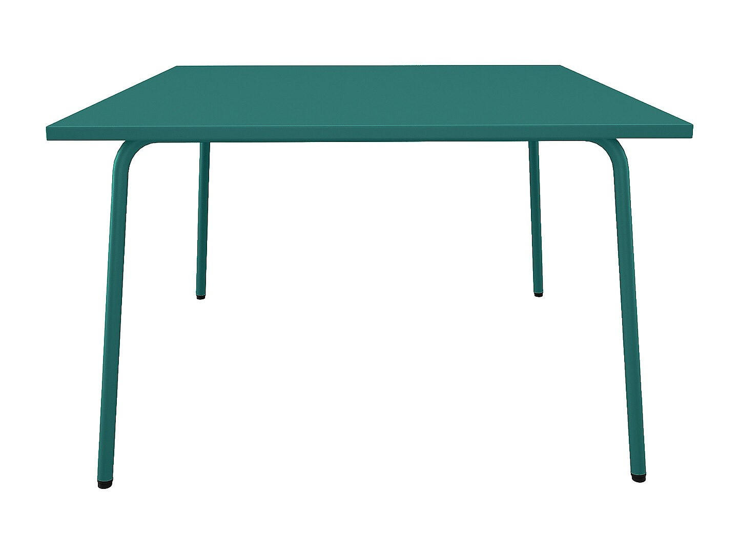 GARTENTISCH - 4 Personen, 8 Personen - Metall - Blaugrün - - Grün, Metall (120/120/75cm) - Vente-Unique