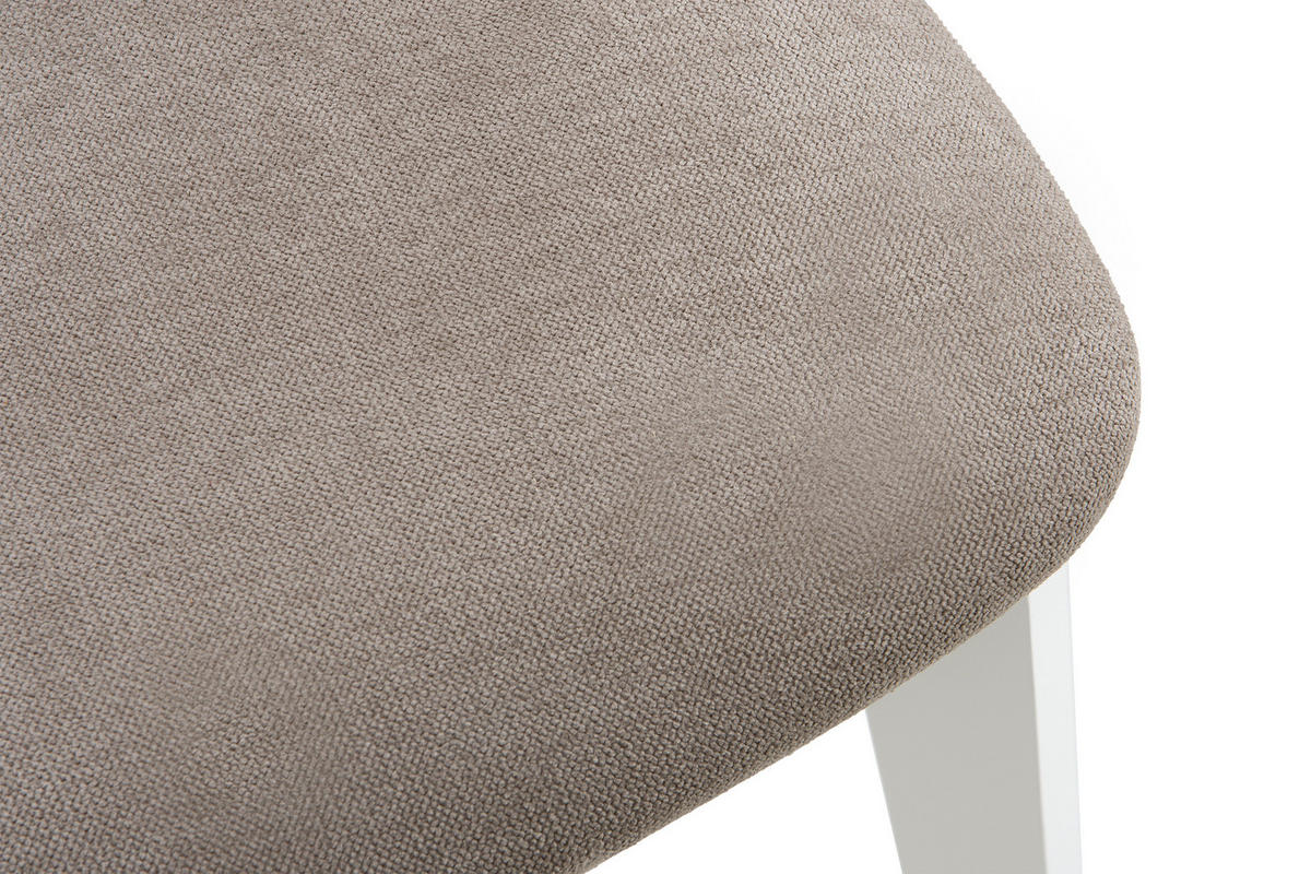 ESSZIMMERSTUHLE TANER 2-tlg Vintage, Beige - Beige/Weiß, Holz/Textil (47/80/45cm) - KONSIMO®