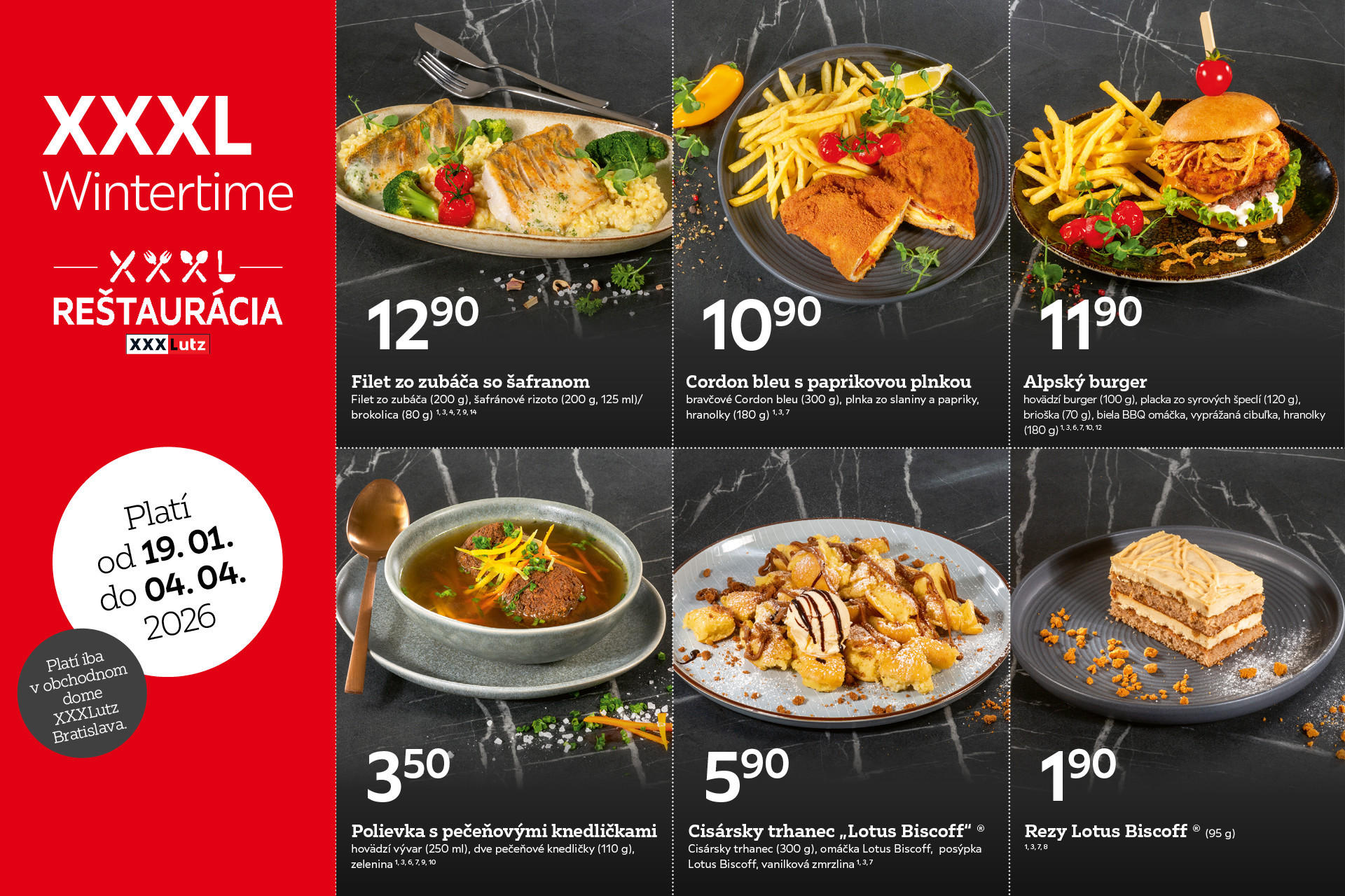 Výhodná ponuka reštaurácie v Bratislave