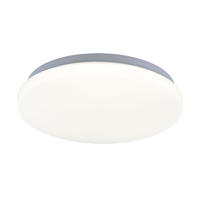 LED DECKENLEUCHTE Metall Weiß Rund - Weiß, Metall (29/6.5/6.5cm)