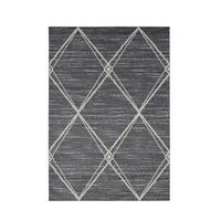 HEATSET-TEPPICH Firenze Dunkelgrau/Creme 200x290 cm - Multicolor, Textil (200/290cm) - Vercai Rugs