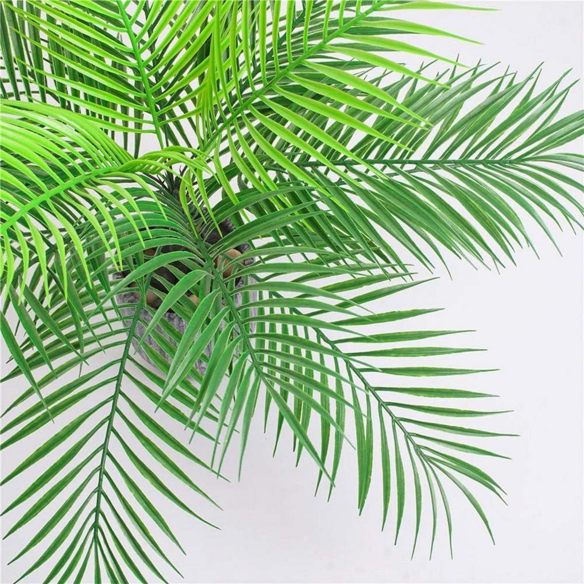 KUNSTPFLANZE Areca Palm 63 cm Grün - Grün, Kunststoff (40cm)