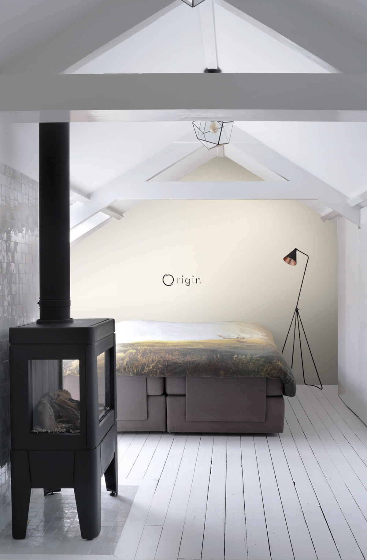 TAPETE Uni 53 cm x 10.05 m - Beige, Papier (53/1000cm) - Origin Wallcoverings