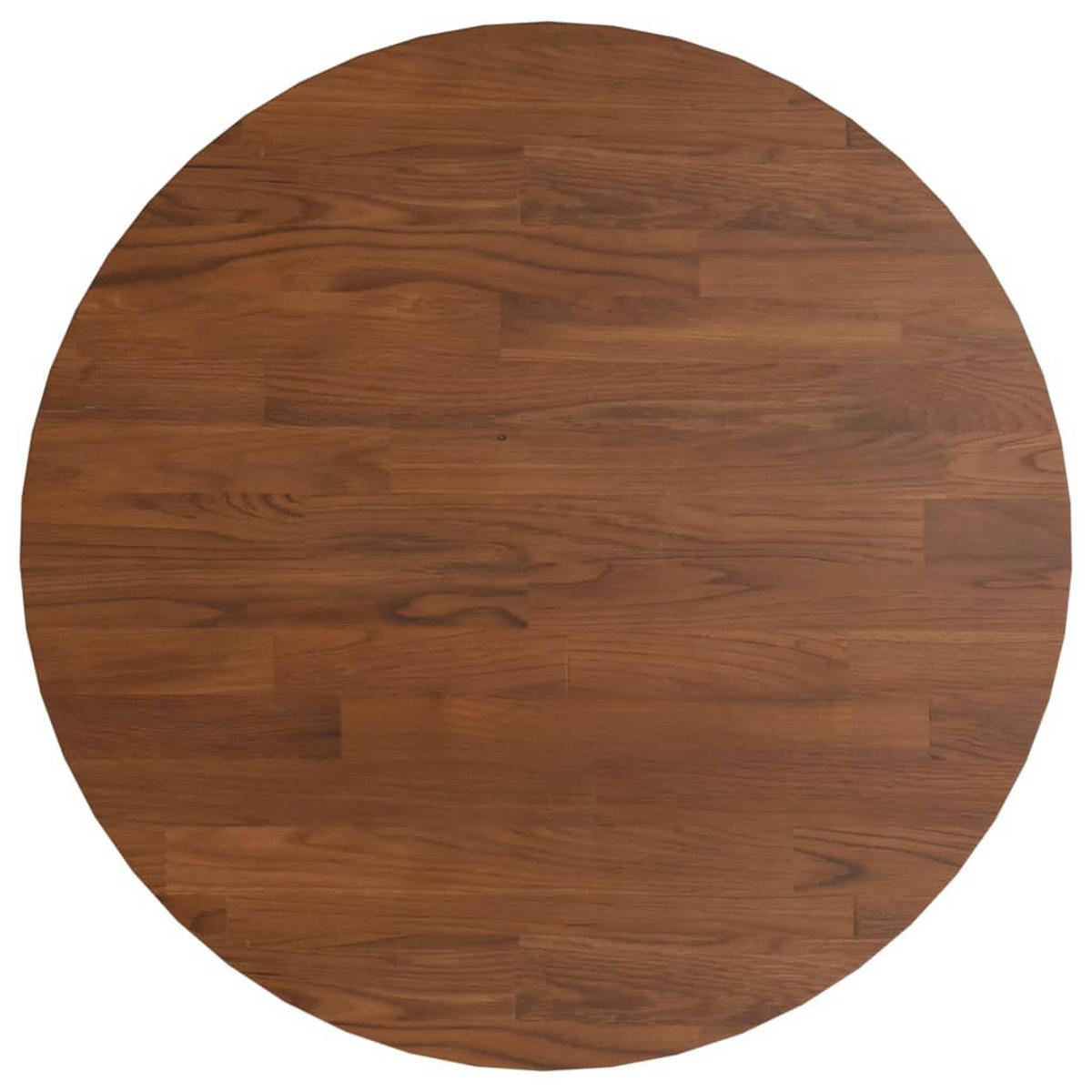 TISCHPLATTE Runde Dunkelbraun Ø40/1,5 Cm Behandeltes Eichenholz - Dunkelbraun, Holz (40/40/1.5cm) - vidaXL