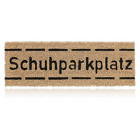 ROHOŽKA přírodní černá kokos protiskluzová 75x25 cm - světle hnědá, textil/plast (75/25cm) - Relaxdays