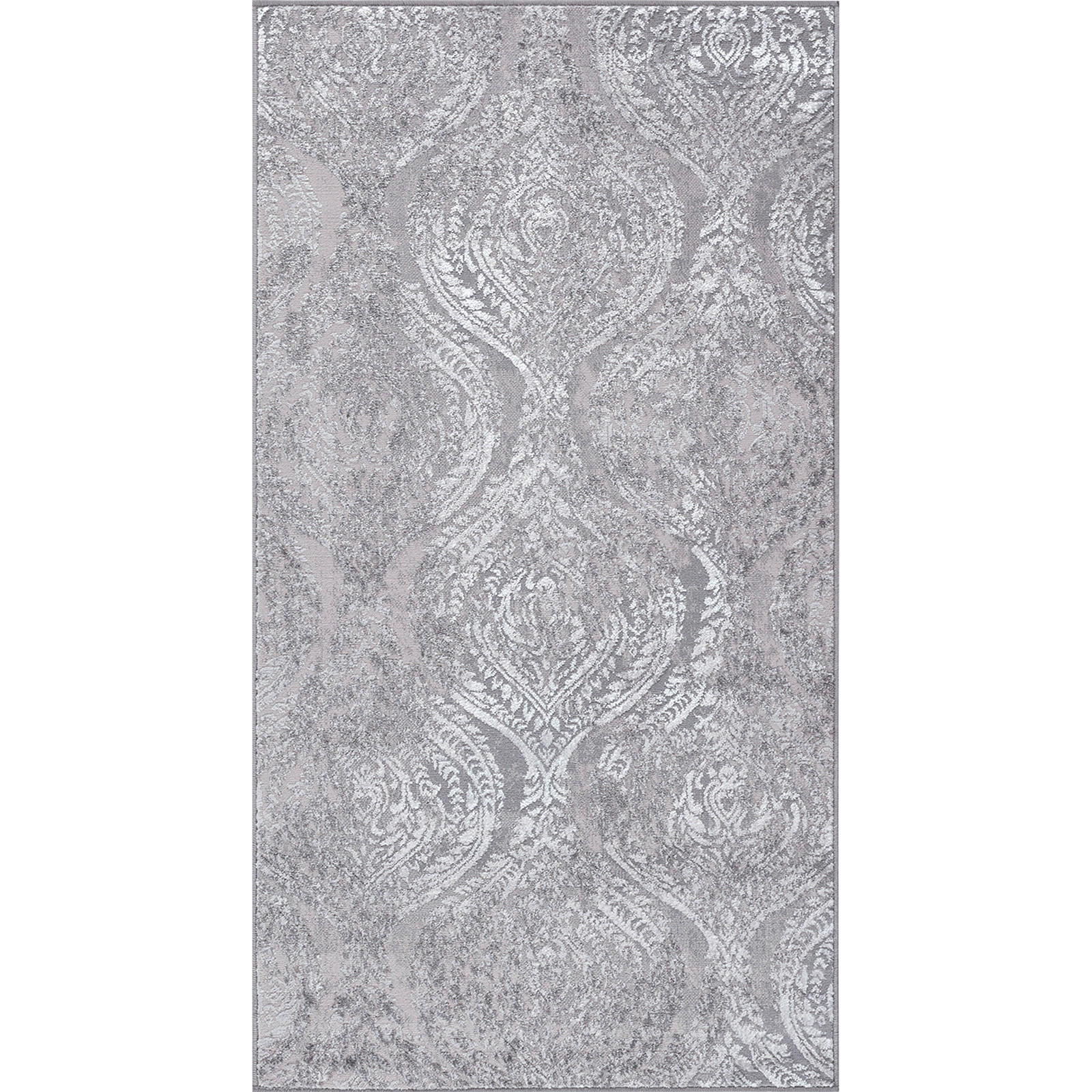 VINTAGE-TEPPICH 80/150 cm Weiß - Beige, Naturmaterialien/Textil (80/150cm) - LIVABLISS
